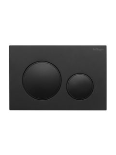 Кнопка смыва BelBagno BB-17C-NERO.M черный матовый